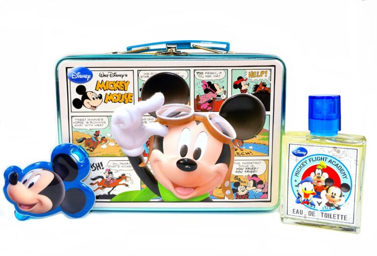 Disney Mickey Mouse Gift Set + Luggage Tag + Travel Case