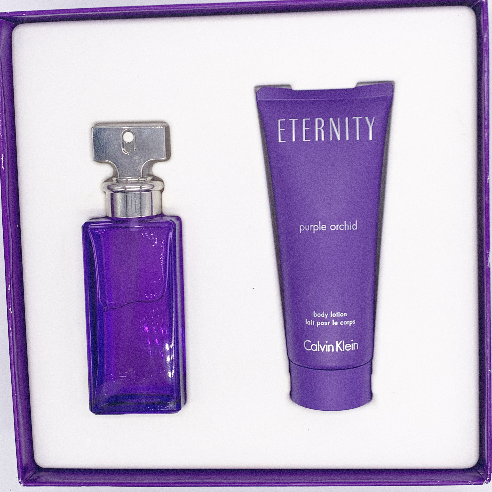 Eternity Purple Orchid 2 Pc Gift Set by Calvin Klein – Fragrance Madness