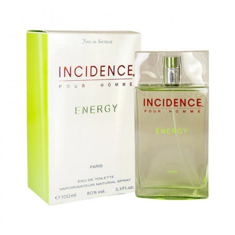 Incidence Energy Pour Homme Energy by Yves De Sistelle